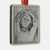 Soldaat die zijn chainmail opneemt metalen ornament (Rechts)