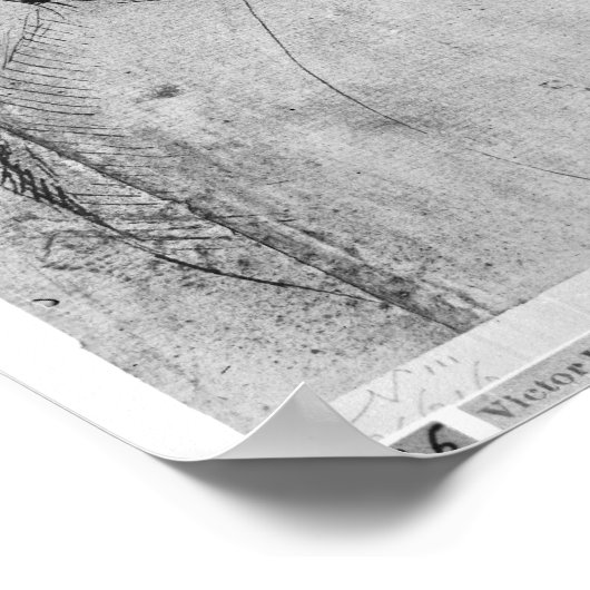 Soldaat die zijn chainmail opneemt poster (Hoek)