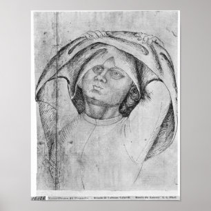 Soldaat die zijn chainmail opneemt poster