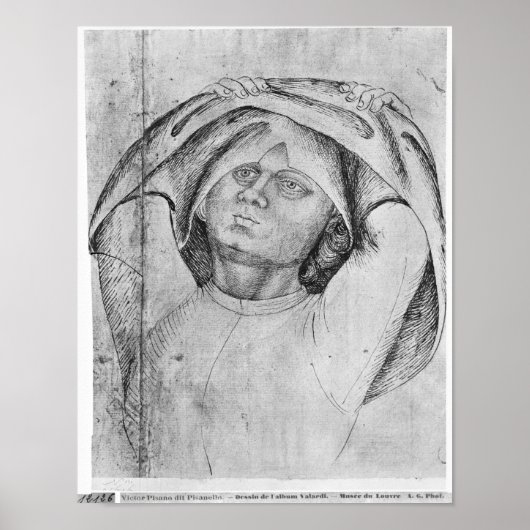 Soldaat die zijn chainmail opneemt poster (Voorkant)