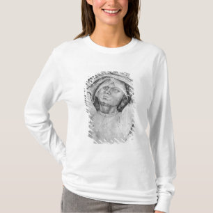 Soldaat die zijn chainmail opneemt t-shirt