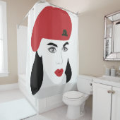 Soldaat Douchegordijn (In situ)