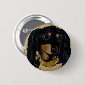 Soldaat Doxie Ronde Button 5,7 Cm (Voorkant /achterkant)