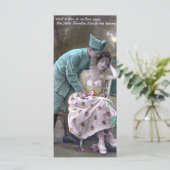 Soldaat en geliefde Bladwijzer Menu (Staand voorkant)