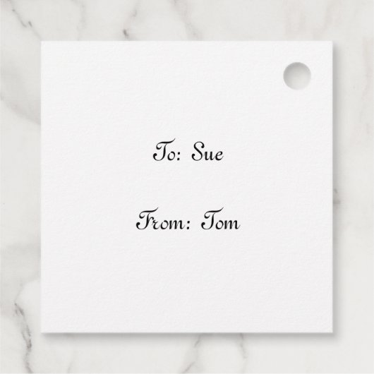 Soldaat en minnaar bedankjes labels (Achterkant)