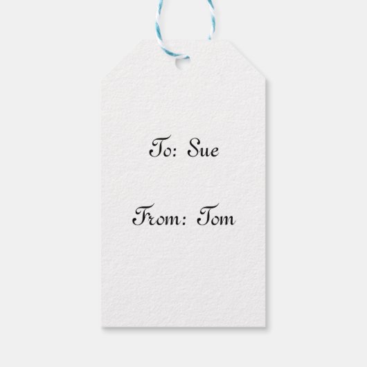 Soldaat en minnaar cadeaulabel (Achterkant)