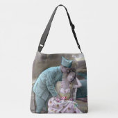 Soldaat en minnaar crossbody tas (Achterkant)