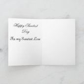 Soldaat en minnaar kaart (Binnen)