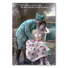 Soldaat en minnaar kaart