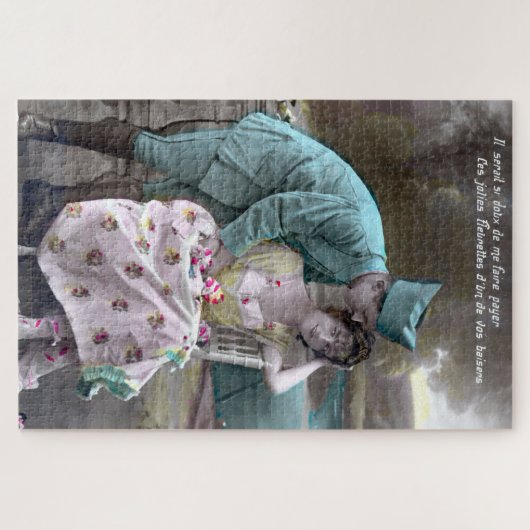 Soldaat en minnaar legpuzzel (Horizontaal)