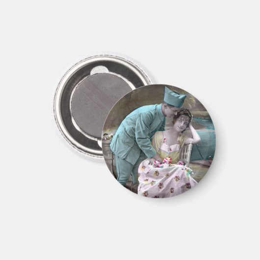 Soldaat en minnaar magneet (Voorkant / Achterkant)