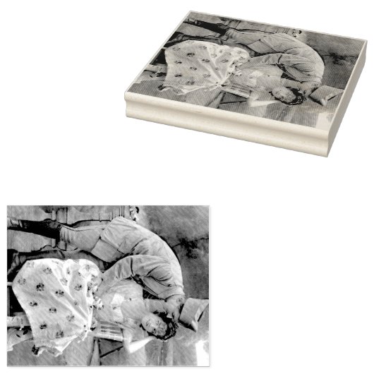 Soldaat en minnaar rubberstempel (Gestempeld)