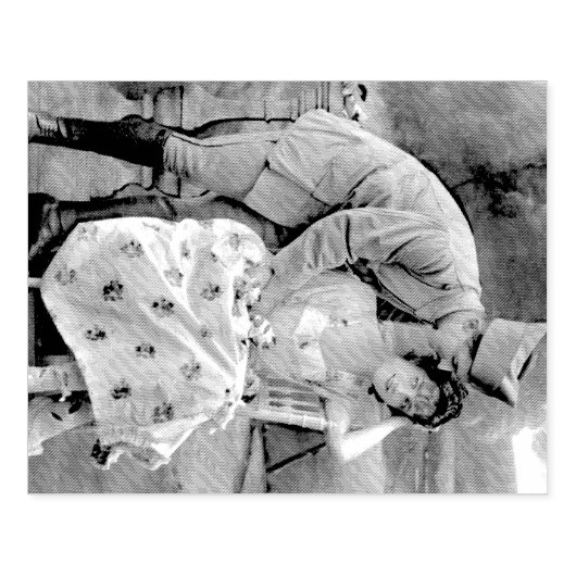 Soldaat en minnaar rubberstempel (Afrduk)