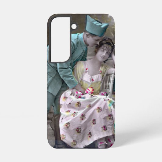 Soldaat en minnaar samsung galaxy hoesje (Achterkant)