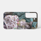 Soldaat en minnaar samsung galaxy hoesje (Achterkant horizontaal)