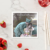 Soldaat en minnaar servet (Insitu)