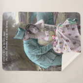 Soldaat en minnaar sherpa deken (Voorkant (horizontaal))