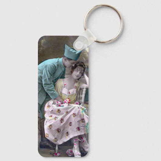 Soldaat en minnaar sleutelhanger (Achterkant)