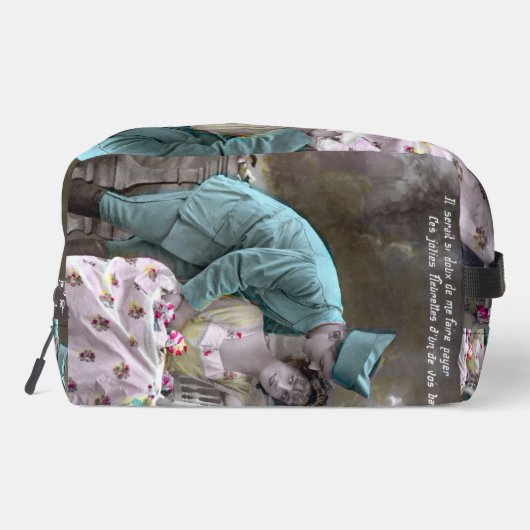 Soldaat en minnaar toilettasje (Achterkant)