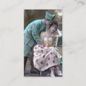 Soldaat en minnaar visitekaartje (Voorkant)