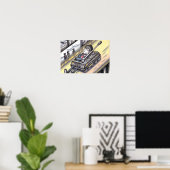 Soldaat gaat naar de oorlog. poster (Thuiskantoor)