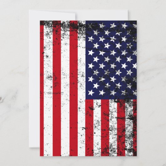 Soldaat gaat weg Party Aankondiging | FS uitnodige (Achterkant)