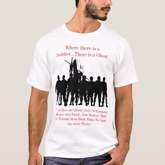 soldaat Ghosts T-shirt (Voorkant)