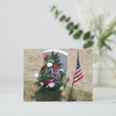 Soldaat-grave Briefkaart (Staand voorkant)
