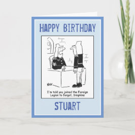 Soldaat in de Cartoon van het Franse buitenlandse  Kaart