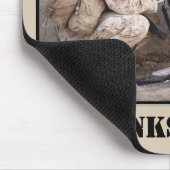 Soldaat in Fatigues met zijn militaire hond Muismat (Hoek)