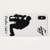 Soldaat iPhone X-Hoesje Case-Mate iPhone Case (Achterkant (horizontaal))