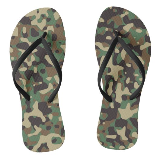 Soldaat Joe GI Camouflage Party Teenslippers (Voetbed)