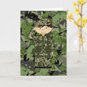 Soldaat-kaart voor het Britse leger Kaart (Gele Bloem)