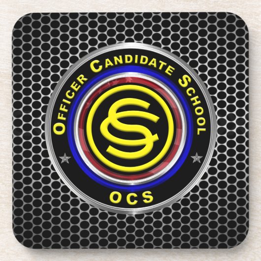 Soldaat: Kandidaat-school voor het leger - OCS Bier Onderzetter (Voorkant)