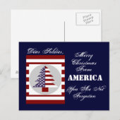 SOLDAAT KERSTMIS KAART (Voorkant / Achterkant)