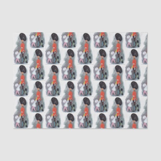  Soldaat-kerstweefsel voor kinderen Tissuepapier (Voorkant)