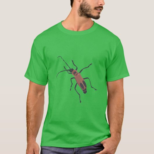 Soldaat Kever Insect schilderij Tshirts (Voorkant)
