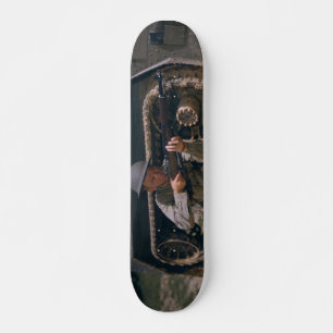 Soldaat Kneeling van de Tweede Wereldoorlog met Ga Skateboard