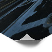 Soldaat met de 10e speciale troepengroep Salutes Poster (Hoek)