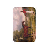 Soldaat met een agent badmat (Voorkant Verticaal)