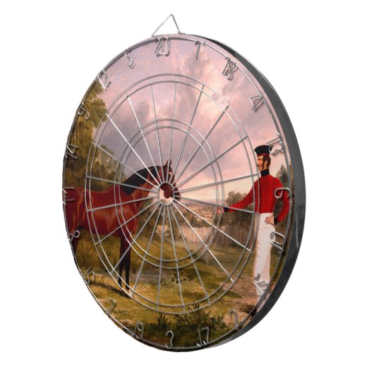 Soldaat met een agent dartbord (Voorkant Rechts)