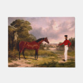 Soldaat met een agent deurmat (Voorkant)