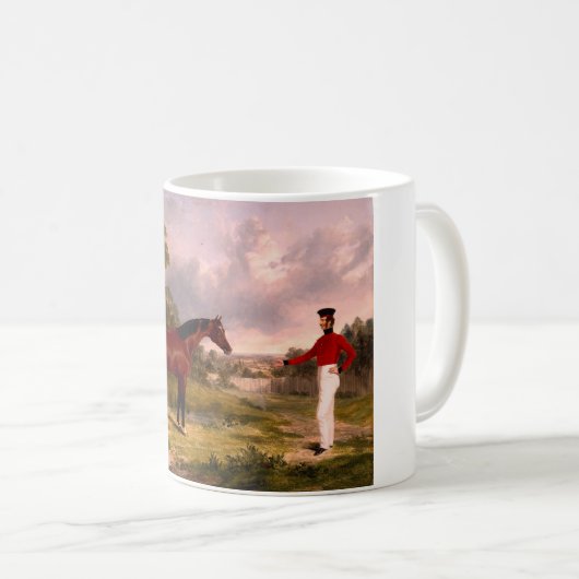 Soldaat met een agent koffiemok (Voorkant rechts)