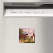 Soldaat met een agent magneet (Insitu (Vaatwasser))