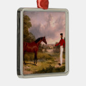 Soldaat met een agent metalen ornament (Rechts)