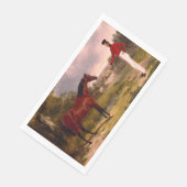 Soldaat met een agent servet (Hoek)