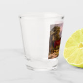 Soldaat met een agent shot glas (Links)