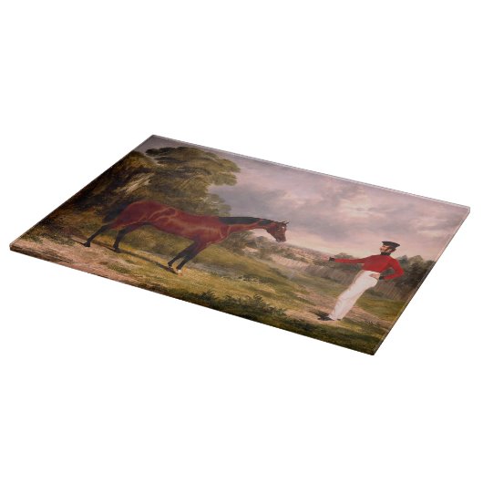 Soldaat met een agent snijplank (Hoek)