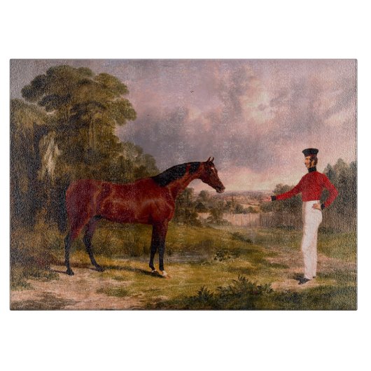 Soldaat met een agent snijplank (Voorkant)