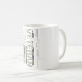 Soldaat Militaire Veteranen Dag Camouflage U Koffiemok (Voorkant rechts)